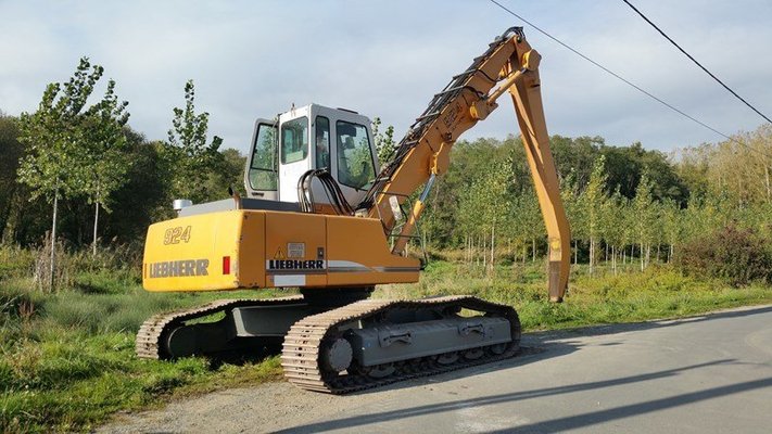 Pelle de manutention Liebherr R 924 B EW LITRONIC