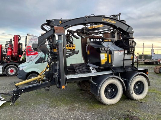 Remorque forestière - C645T HD + GRUE