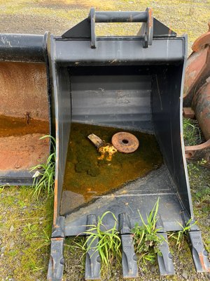 Godet terrassement Steelwrist DB12T-S50