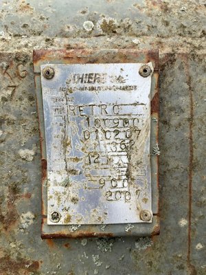 Godet terrassement Thiere RETRO