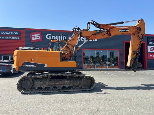 Pelle sur chenilles Doosan DX180LC-3