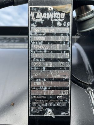 Unknown range 1004 Manitou CBG 1700 MS