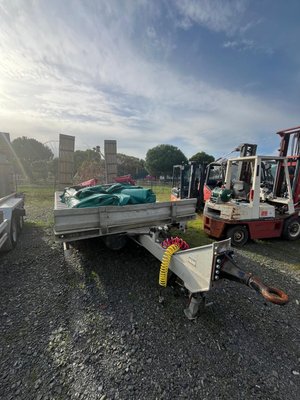 Remorque plateau Ecim 8T