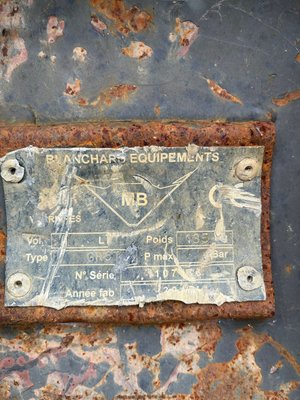 Godet terrassement Blanchard GR5T