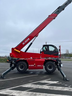 Chariot télescopique rotatif Magni RTH 6.26