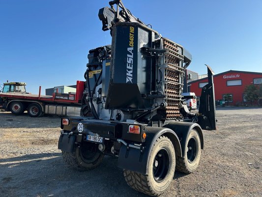 Remorque forestière Kesla C645T HD + GRUE