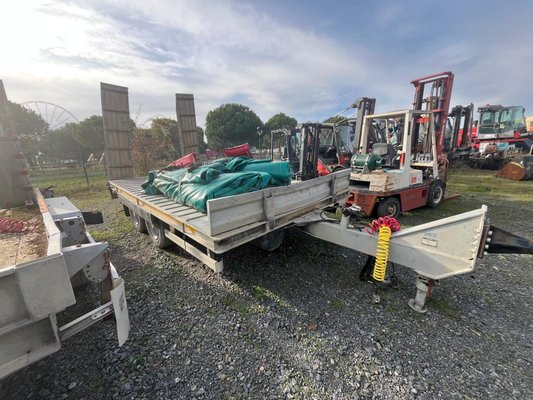 Remorque plateau - 8T