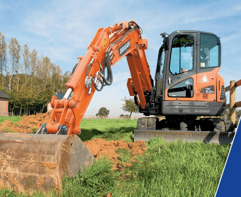 Mini pelle Doosan DX62R-3