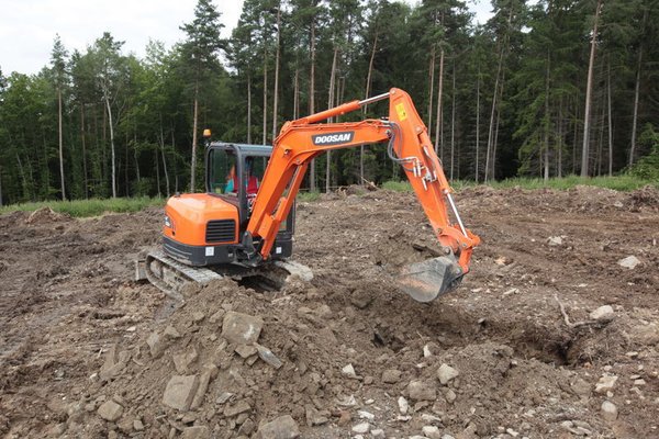 Mini pelle Doosan DX62R-3
